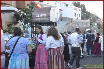 La Gavia ofrenda a María Auxiliadora (Foto TF)